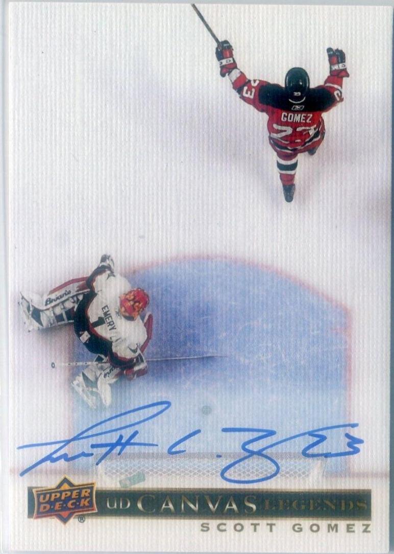 Scott Gomez [Autograph] #C-23