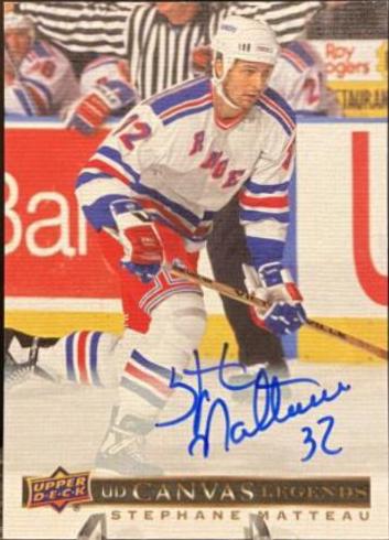 Stephane Matteau [Autograph] #C-69