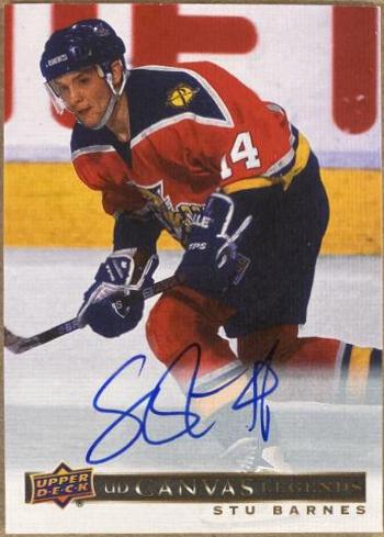 Stu Barnes [Autograph] #C-100