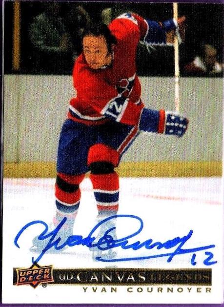Yvan Cournoyer [Autograph] #C-21