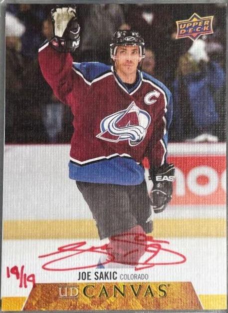 Joe Sakic [Red Ink] #CS-JS