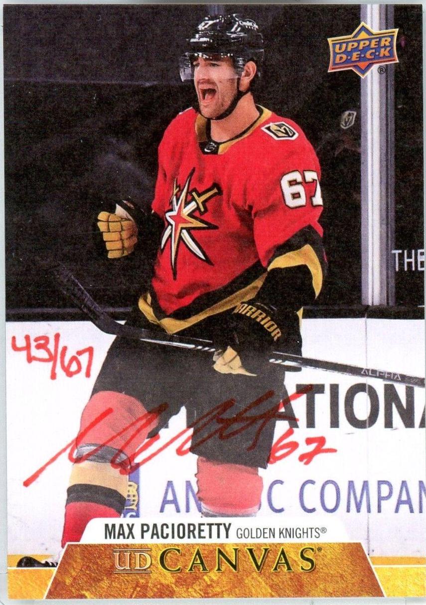 Max Pacioretty [Red Ink] #CS-MP