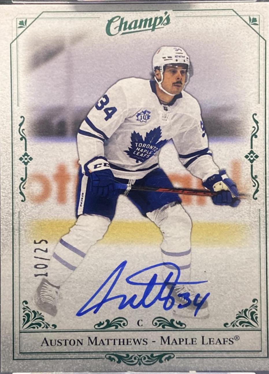 Auston Matthews [Green] #C-AM