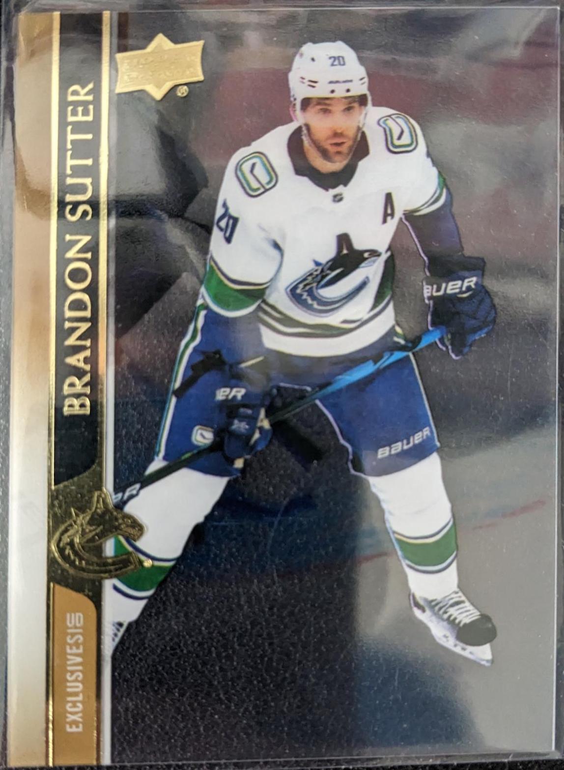 Brandon Sutter [Clear Cut UD Exclusive] #638