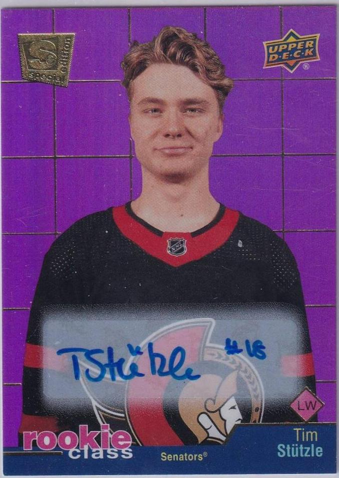 Tim Stutzle [Spectrum Autograph] #RC-25
