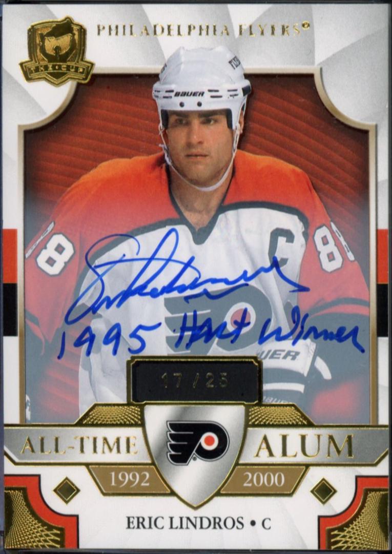 Eric Lindros [Gold Autograph] #ATA-EL