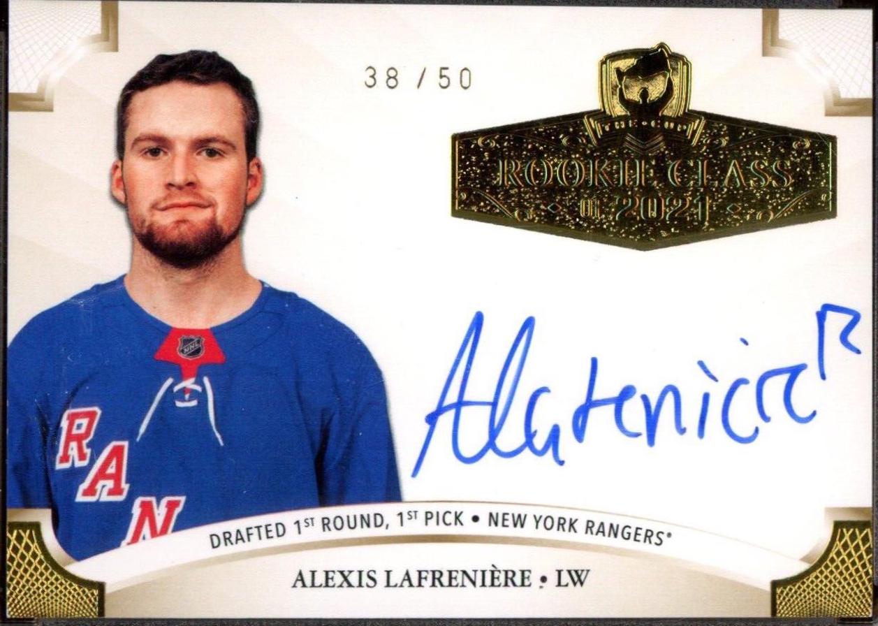 Alexis Lafreniere [Gold Autograph] #2021-AL
