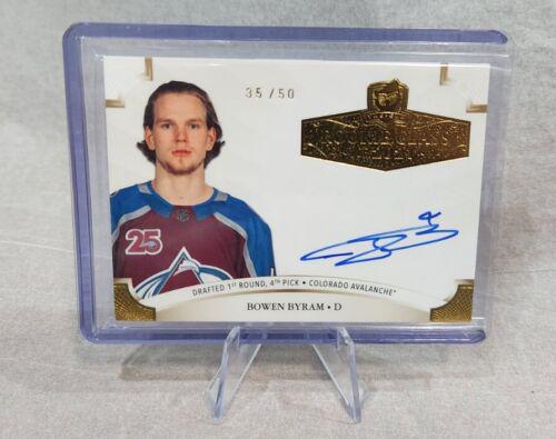 Bowen Byram [Gold Autograph] #2021-BB