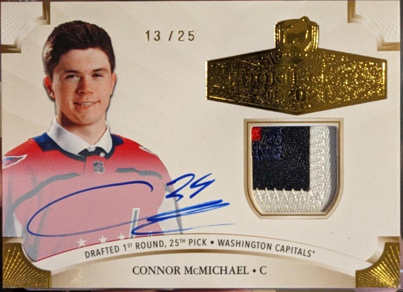 Connor McMichael [Gold Autograph Patch] #2021-CM