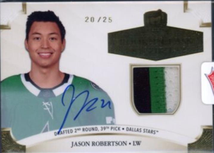 Jason Robertson [Gold Autograph Patch] #2020-JR