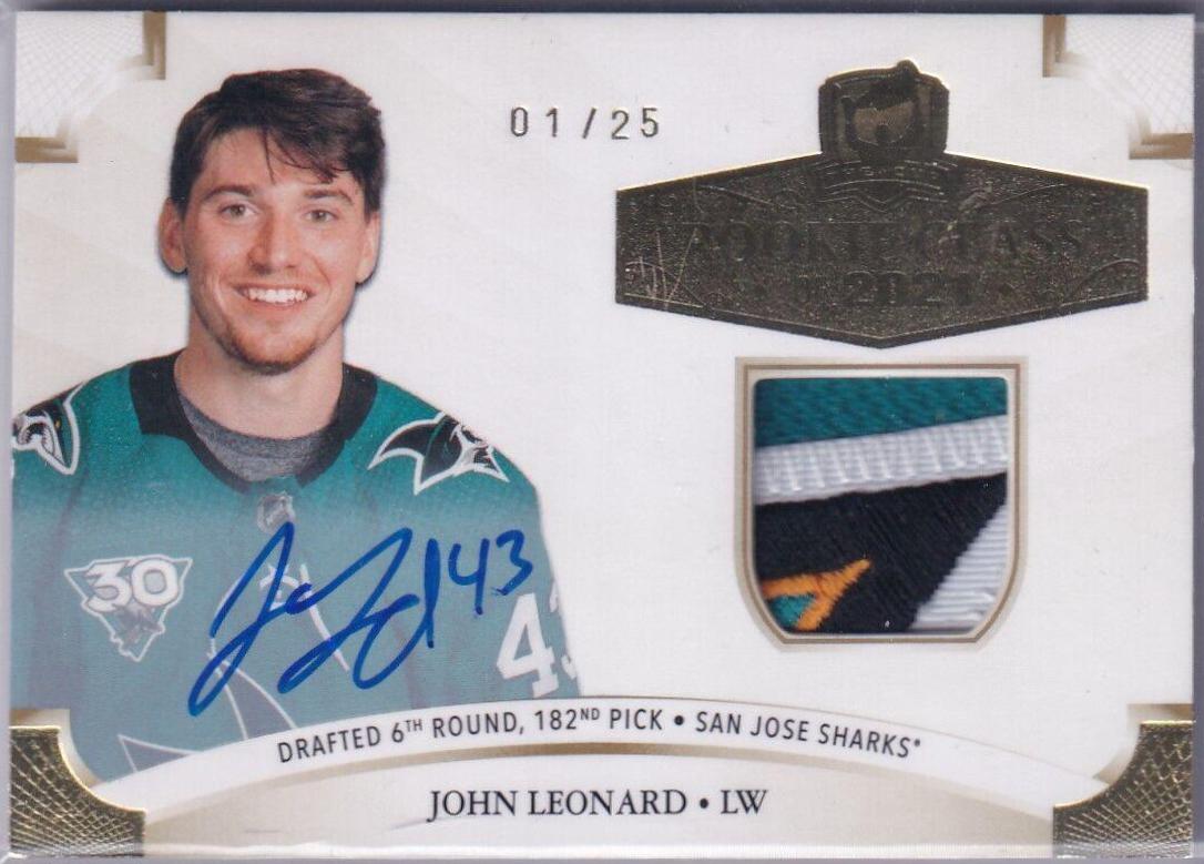 John Leonard [Gold Autograph Patch] #2020-JL