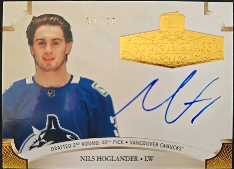 Nils Hoglander [Gold Autograph] #2021-NH