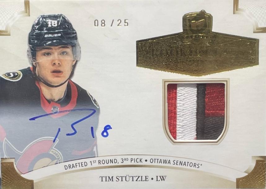 Tim Stutzle [Gold Autograph Patch] #2021-TS