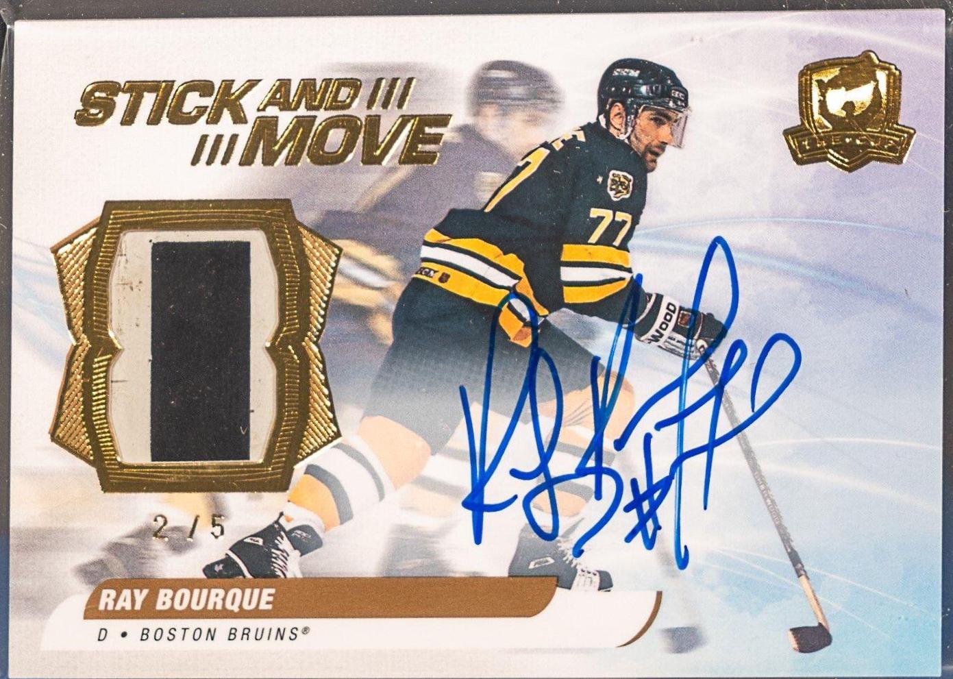 Ray Bourque [Gold Autograph] #SM-RB