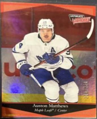 Auston Matthews [Red] #UV-1