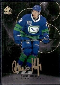 Quinn Hughes [Mystery Black Autograph] #55