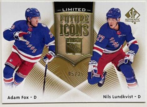 Adam Fox, Nils Lundkvist [Limited] #FI-20