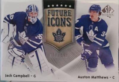 Auston Matthews, Jack Campbell #FI-28
