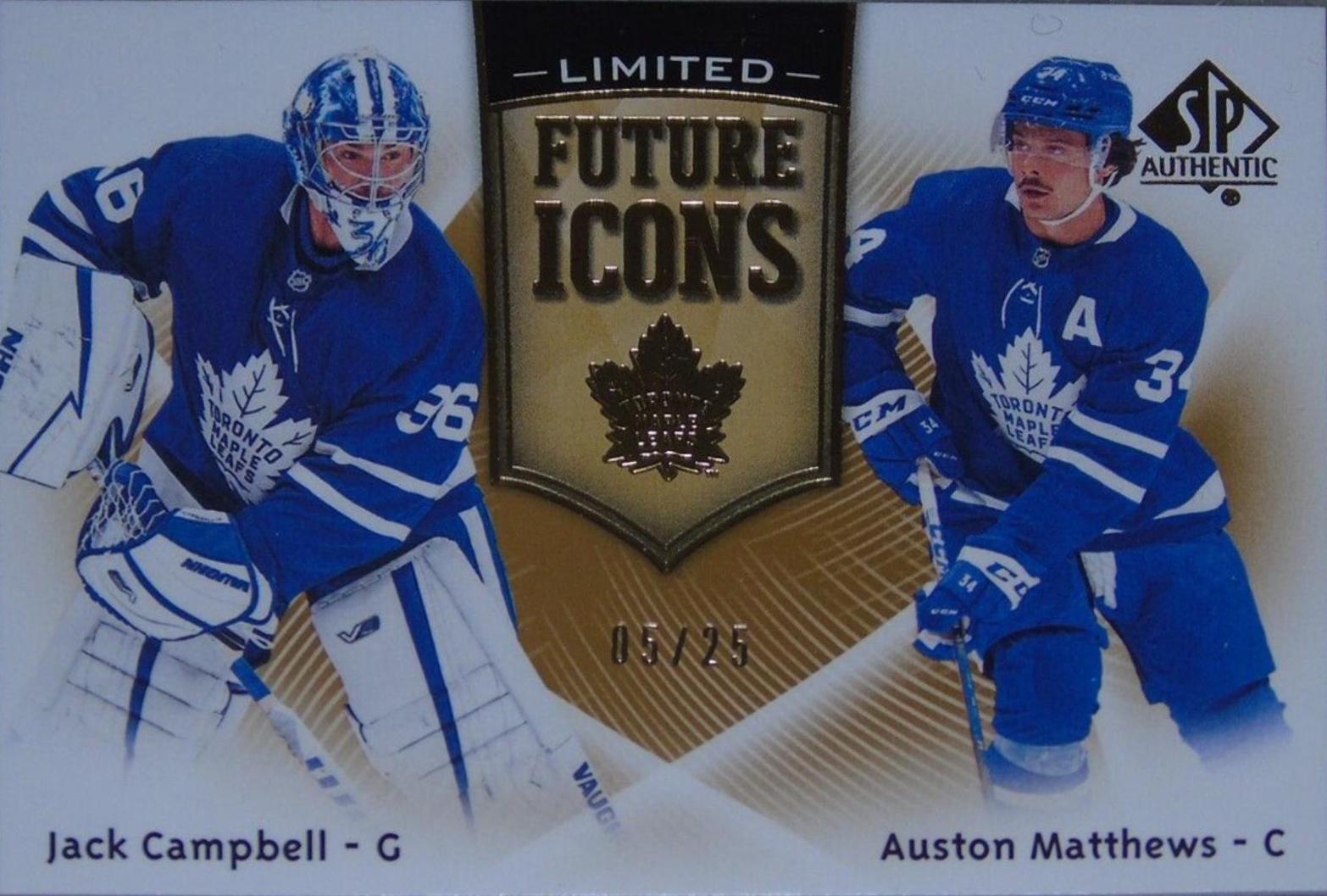 Auston Matthews, Jack Campbell [Limited] #FI-28
