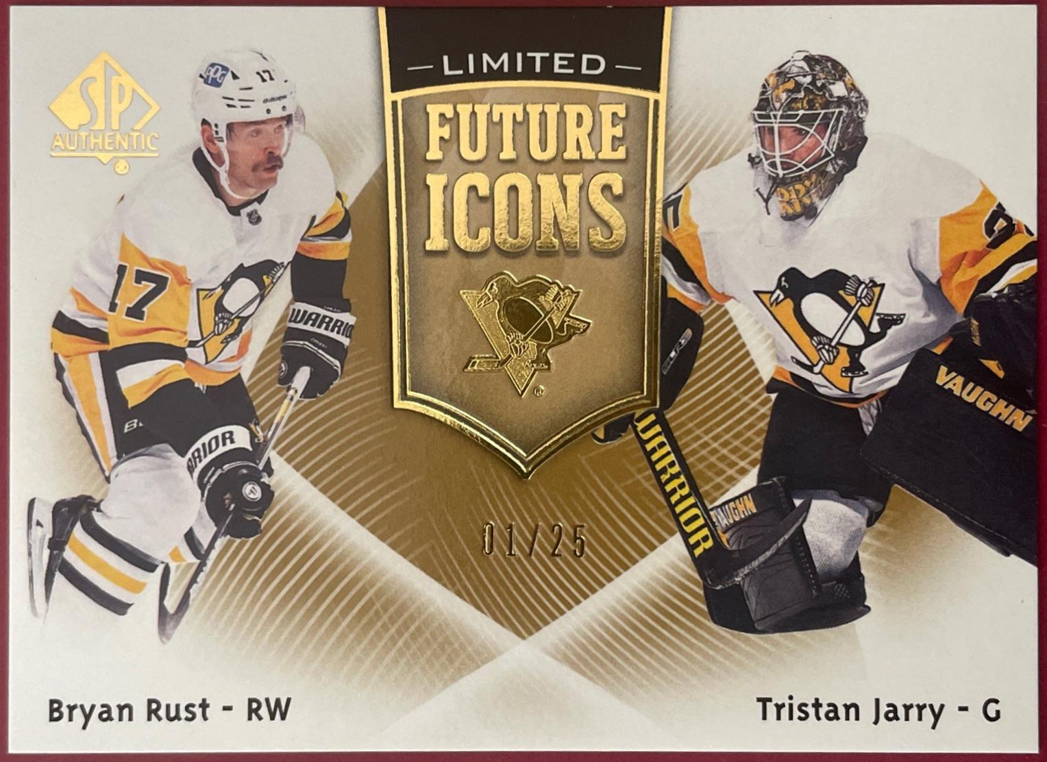 Bryan Rust, Tristan Jarry [Limited] #FI-23