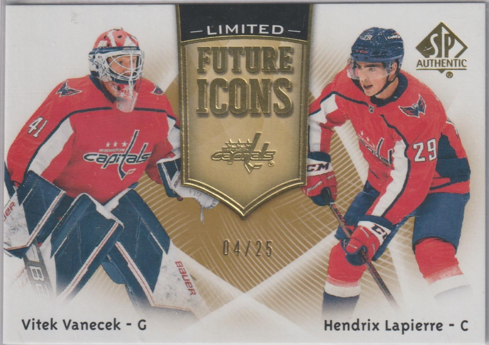 Hendrix Lapierre, Vitek Vanecek [Limited] #FI-31