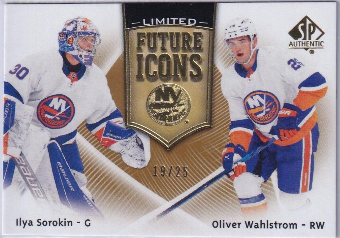 Ilya Sorokin, Oliver Wahlstrom [Limited] #FI-19