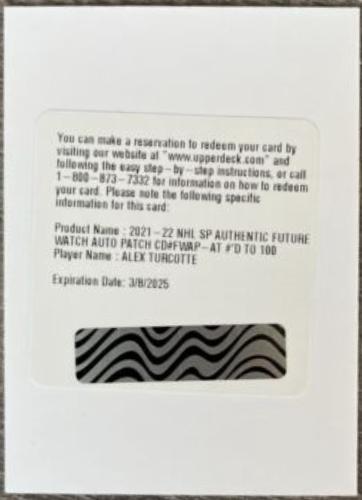 Alex Turcotte #FWAP-AT