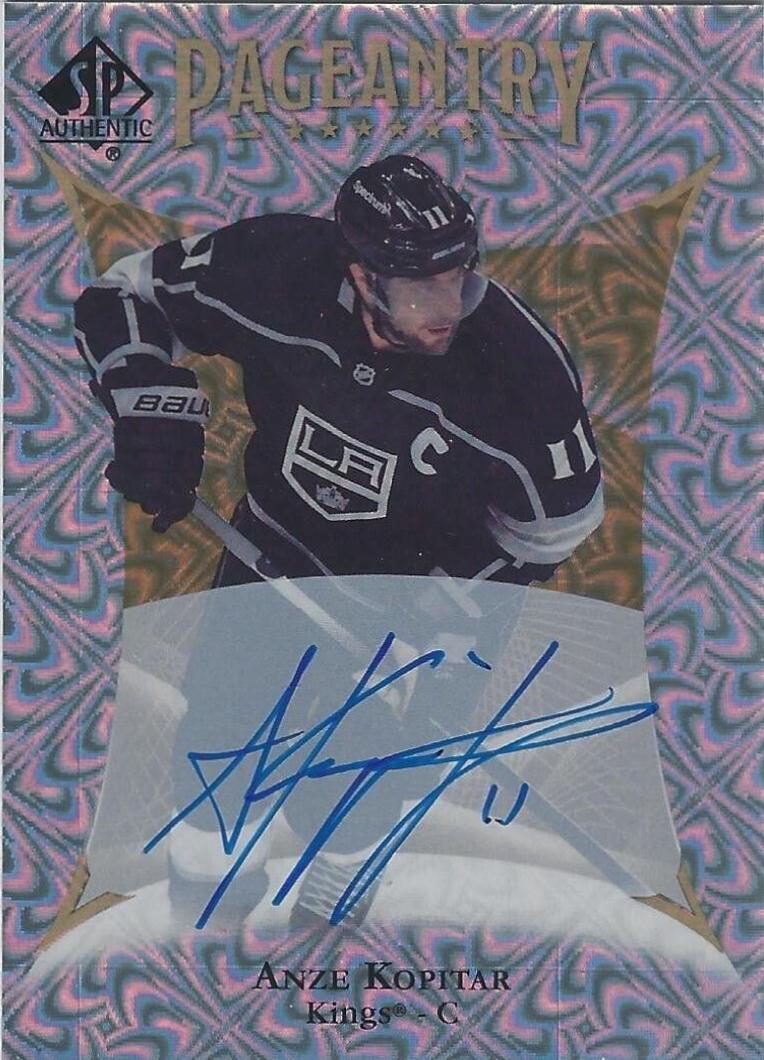 Anze Kopitar [Autograph] #P-38