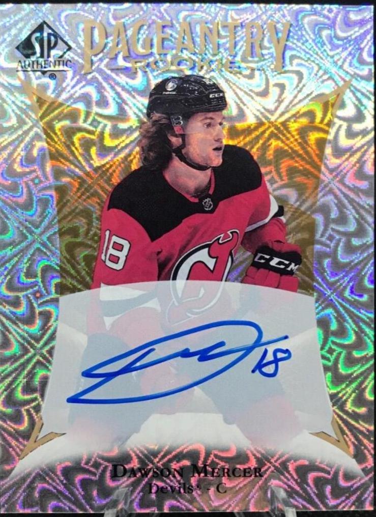 Dawson Mercer [Autograph] #P-79