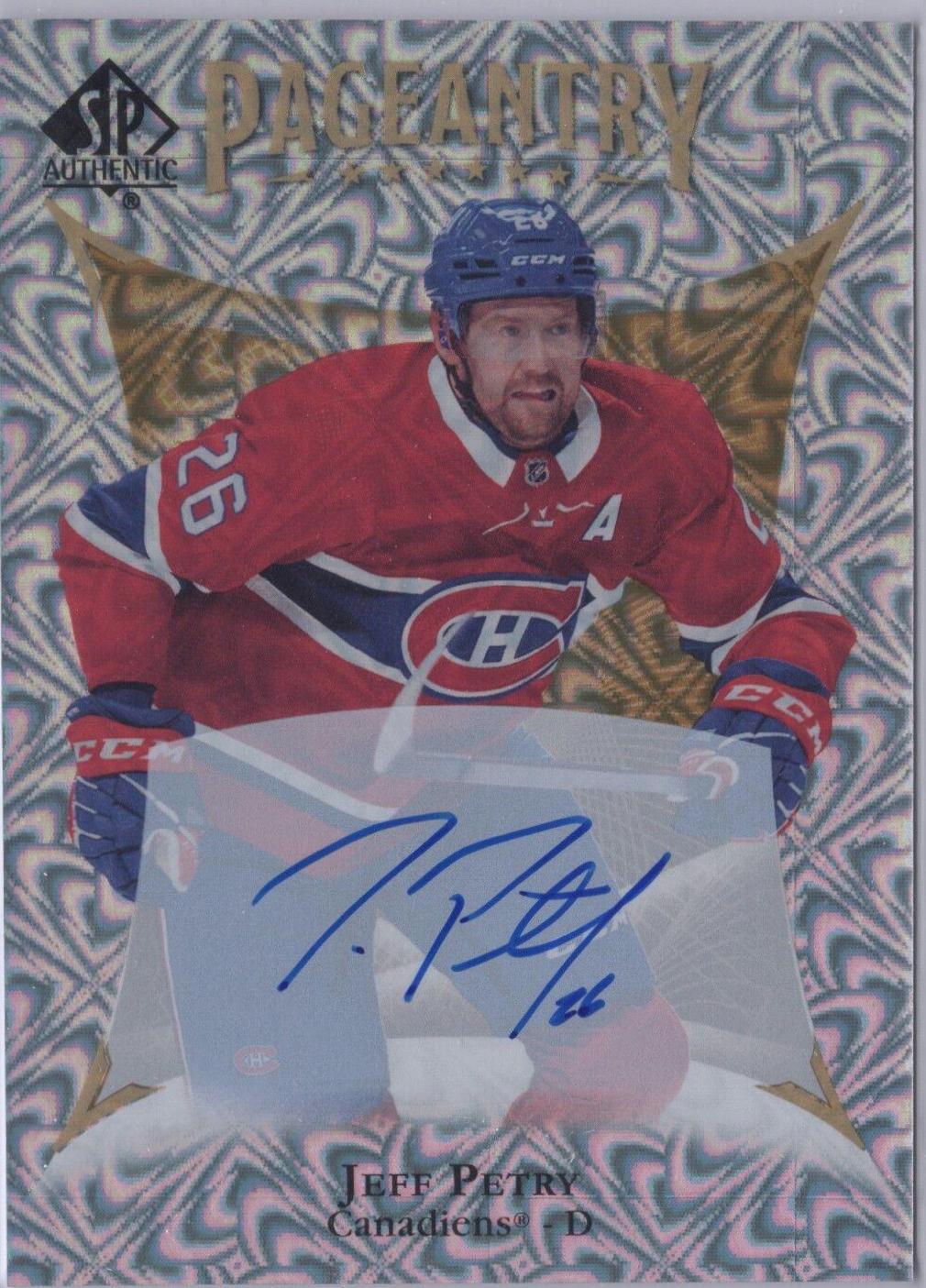 Jeff Petry [Autograph] #P-39