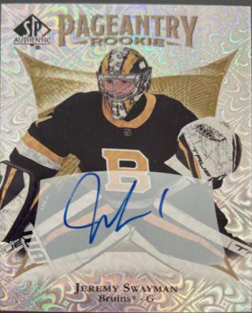 Jeremy Swayman [Autograph] #P-63