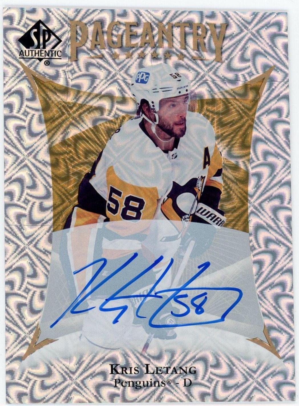 Kris Letang [Autograph] #P-11