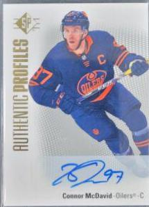 Connor McDavid [Signature] #AP-20