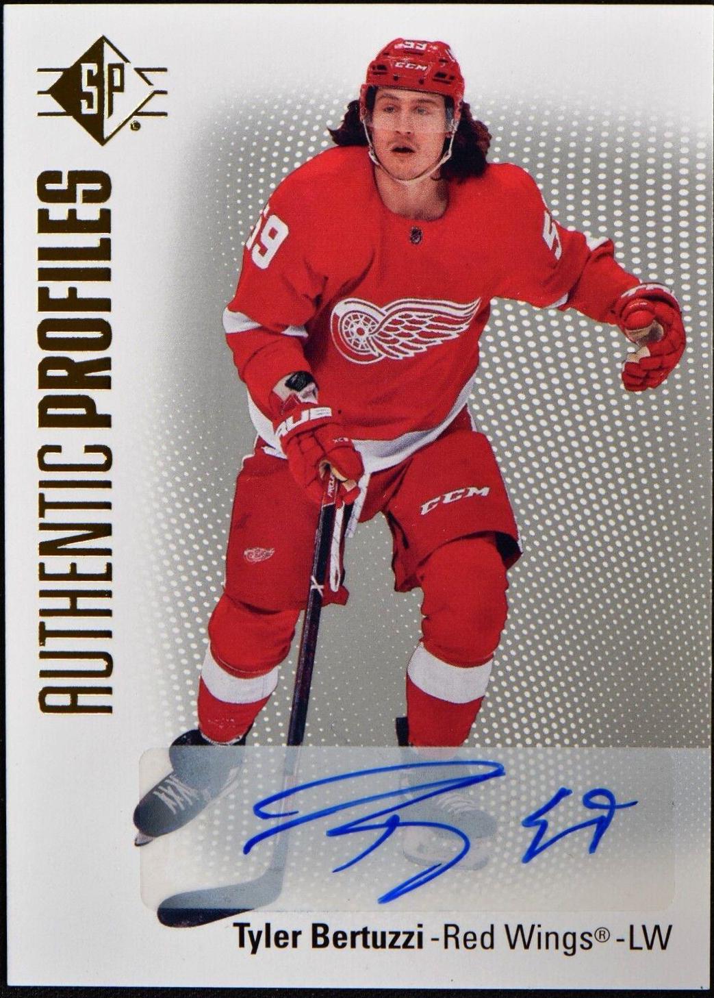 Tyler Bertuzzi [Signature] #AP-17