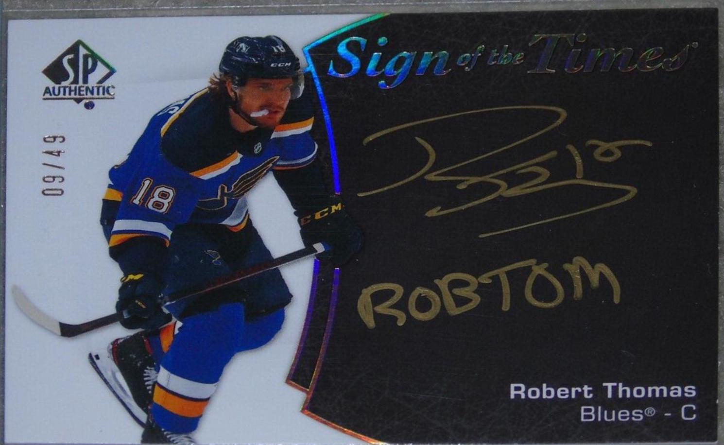 Robert Thomas [Black Gold Ink] #SOTT-RT