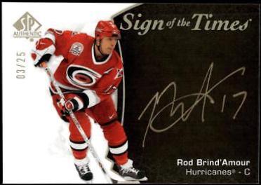 Rod Brind`Amour [Black Gold Ink] #SOTT-RB