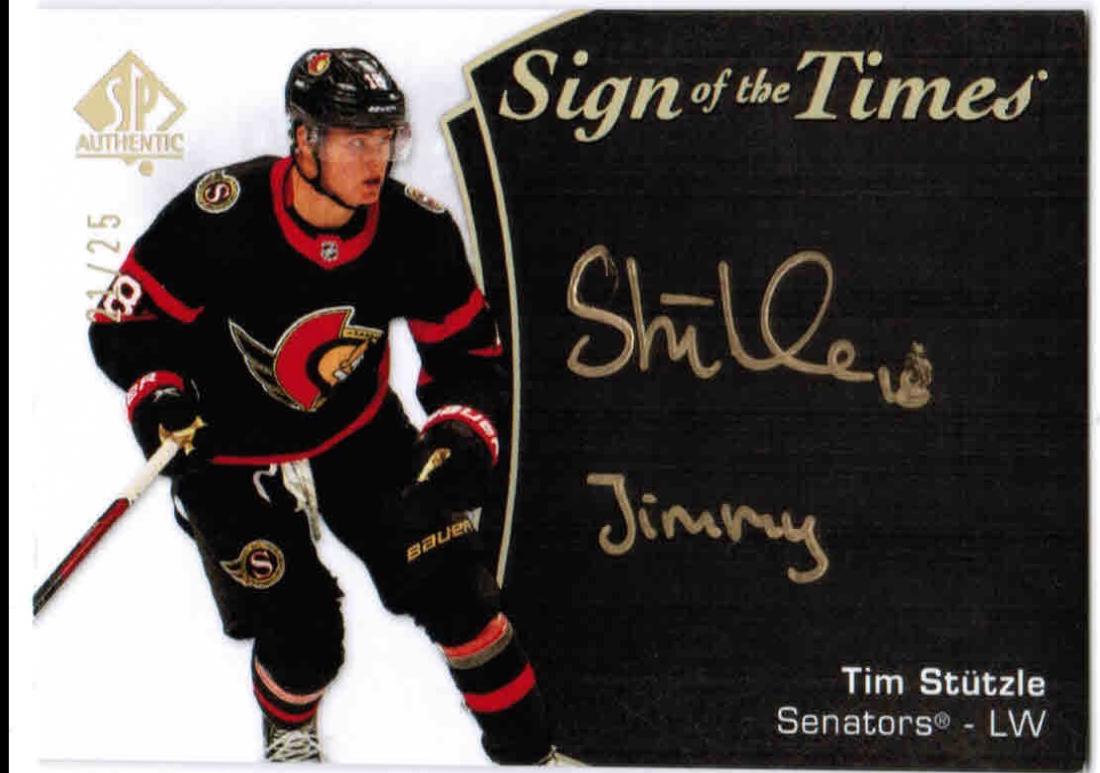 Tim Stutzle [Black Gold Ink] #SOTT-TS