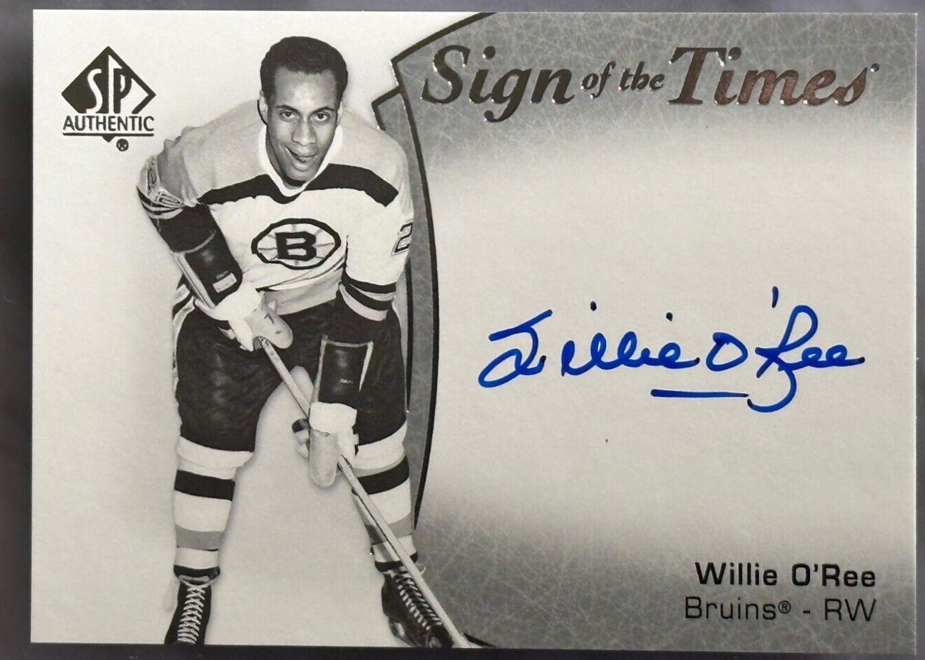 Willie O'Ree #SOTT-WO