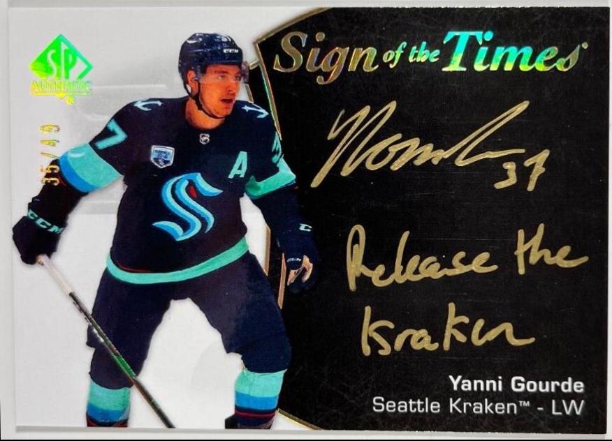 Yanni Gourde [Black Gold Ink] #SOTT-YG