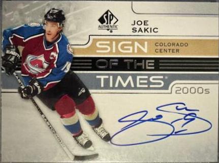 Joe Sakic #ST00-JS