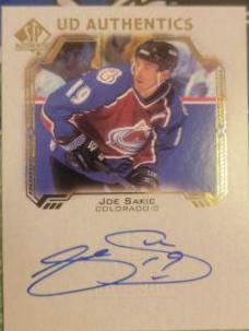 Joe Sakic #UDA-JS