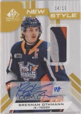 Brennan Othmann [Gold Autograph Patch] #NS-BO
