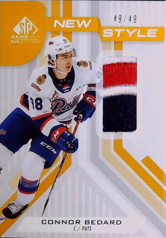 Connor Bedard [Gold Patch] #NS-CB