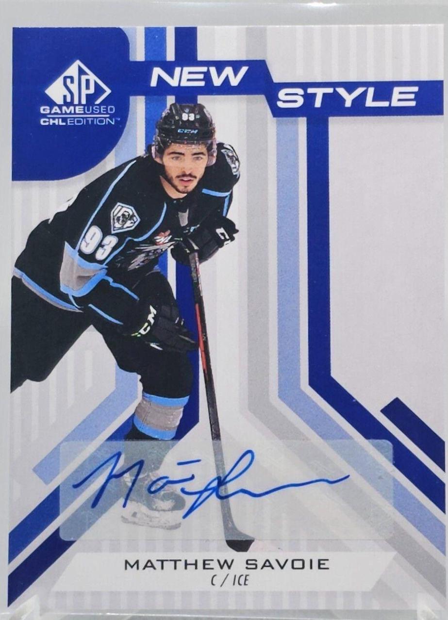 Matthew Savoie [Blue Autograph] #NS-MS
