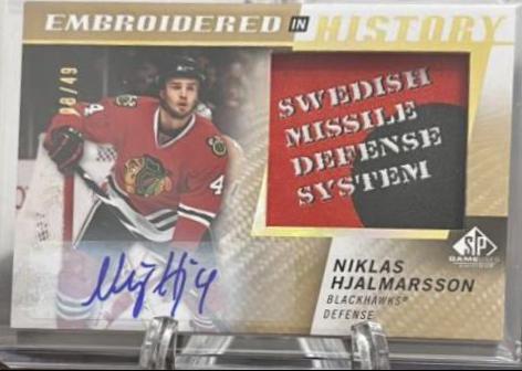 Niklas Hjalmarsson [Autograph] #53