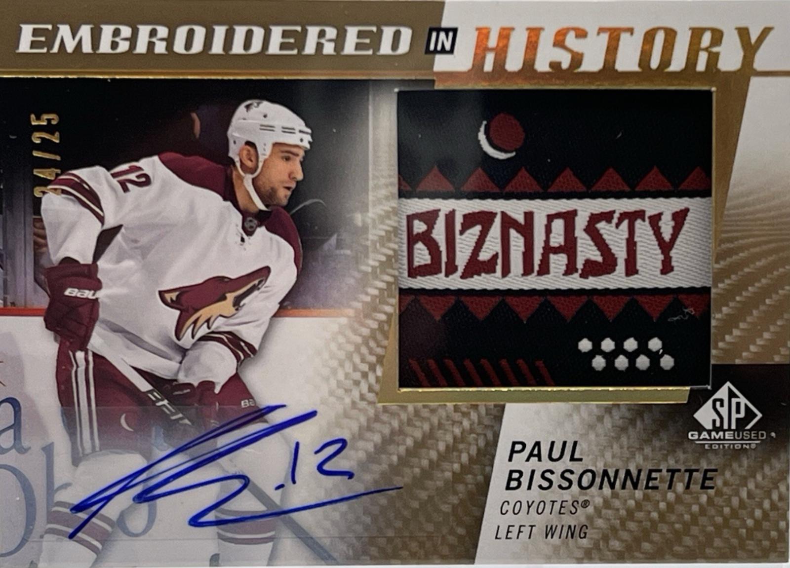 Paul Bissonnette [Autograph] #62