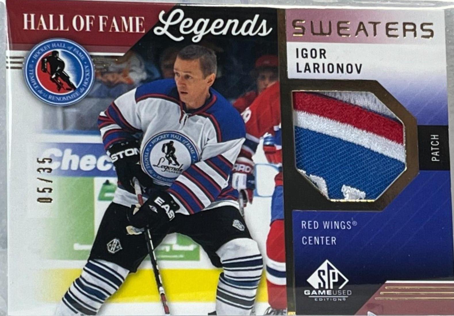 Igor Larionov [Patch] #HOF-IL