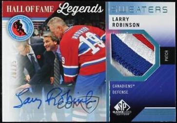 Larry Robinson [Autograph Patch] #HOF-LA
