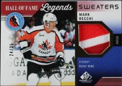 Mark Recchi [Patch] #HOF-MR