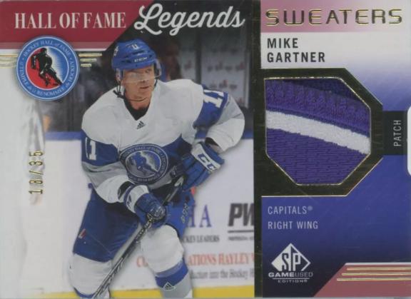 Mike Gartner [Patch] #HOF-MG